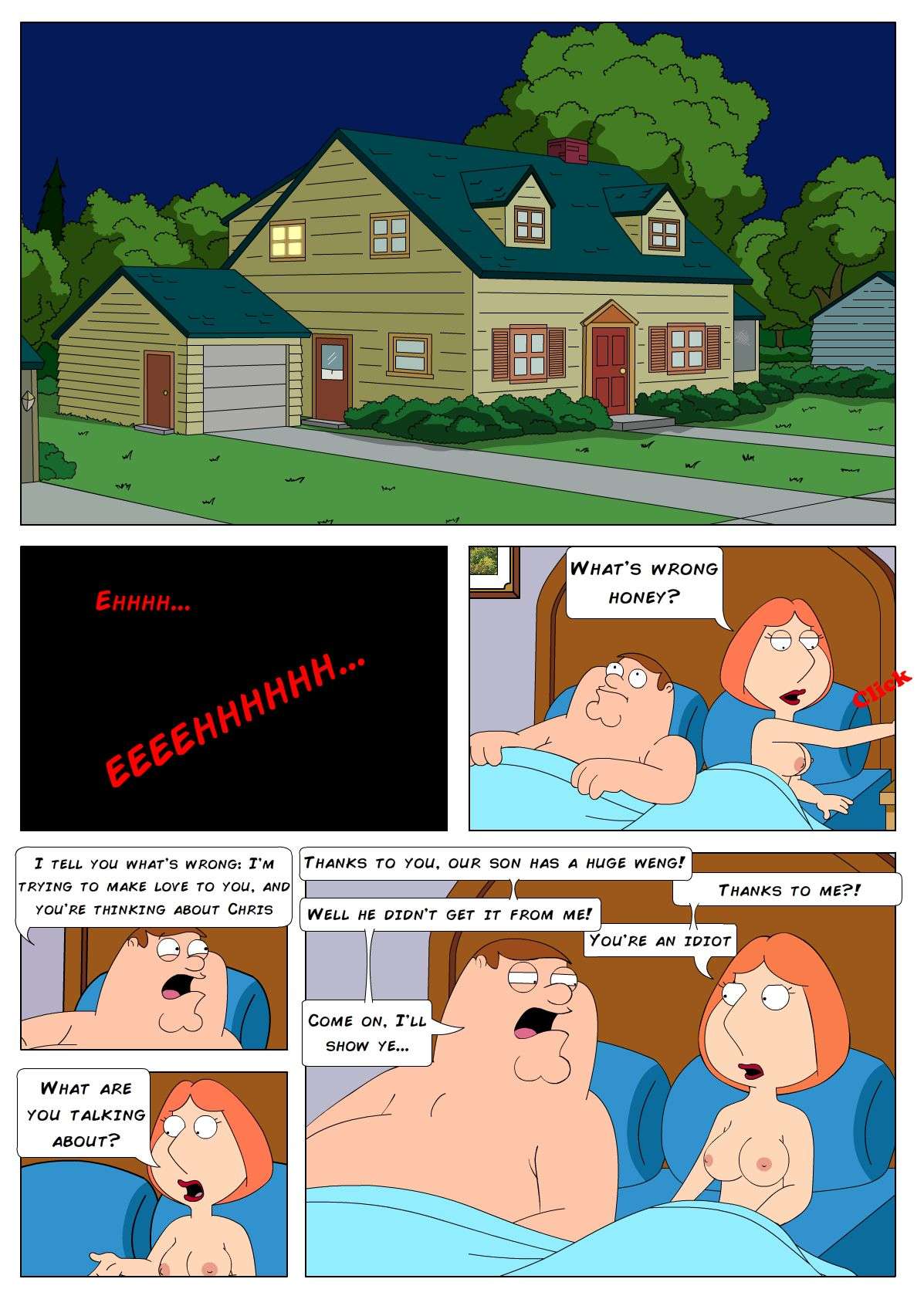 Family Guy Comic Book Porn